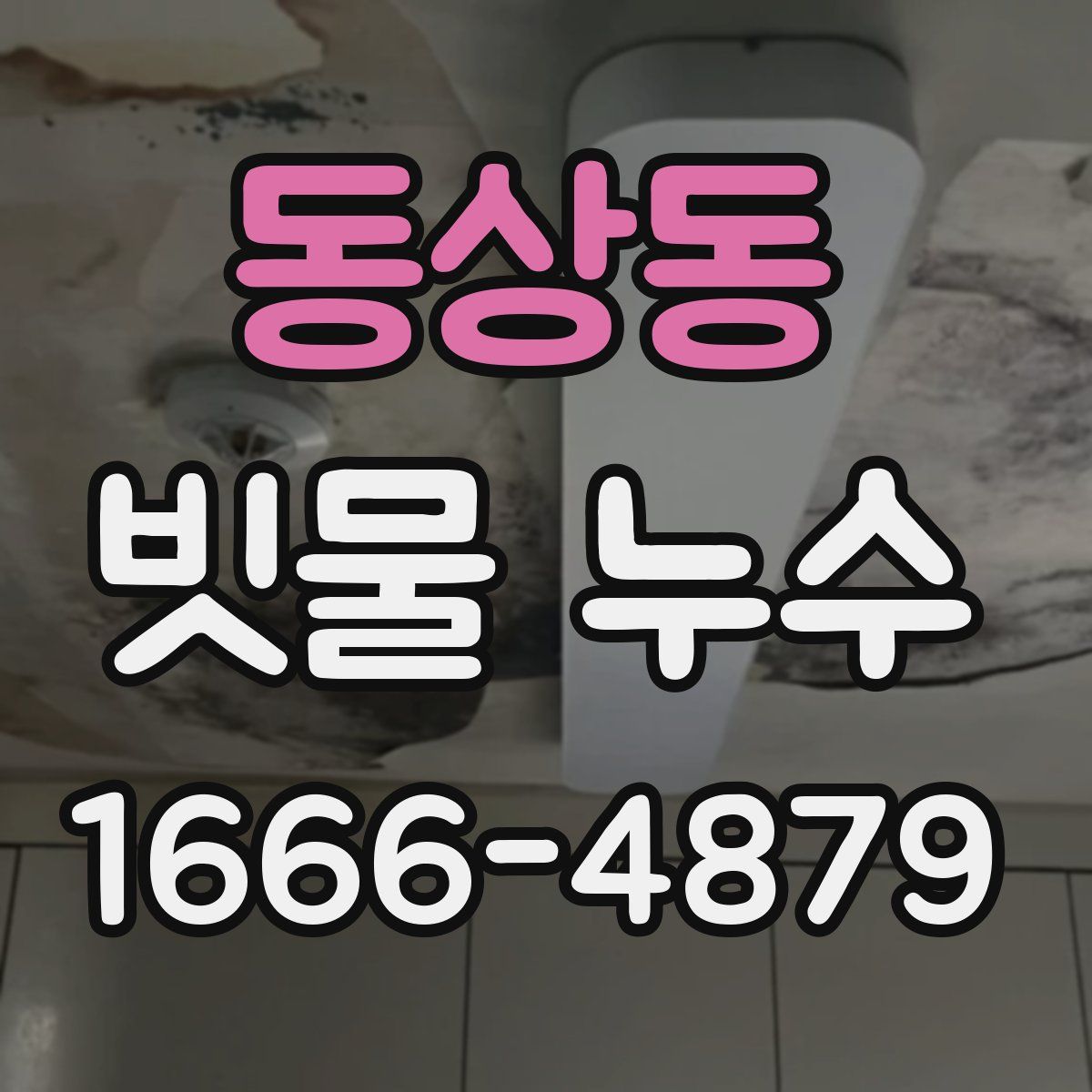 동상동 빗물 누수