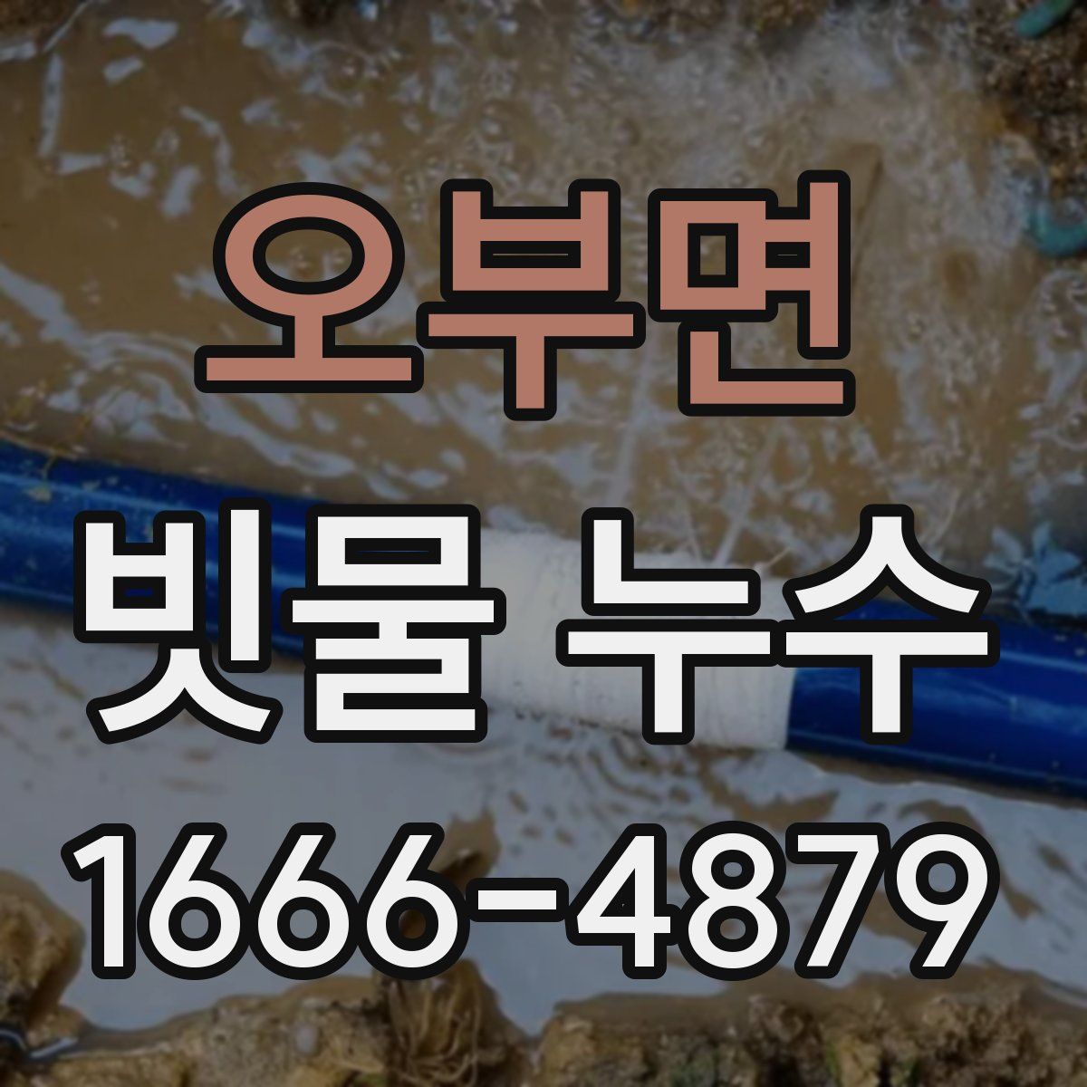오부면 빗물 누수
