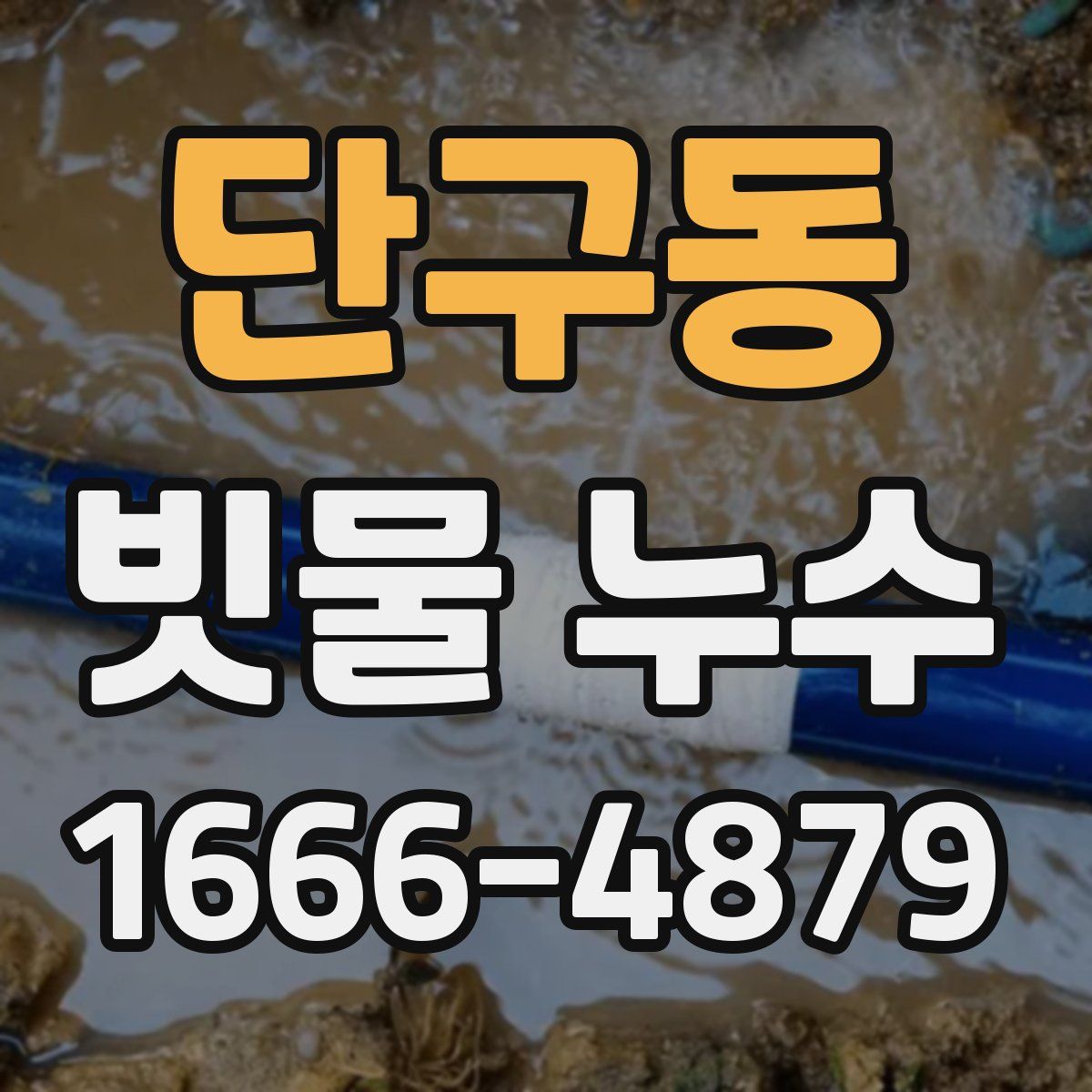 단구동 빗물 누수