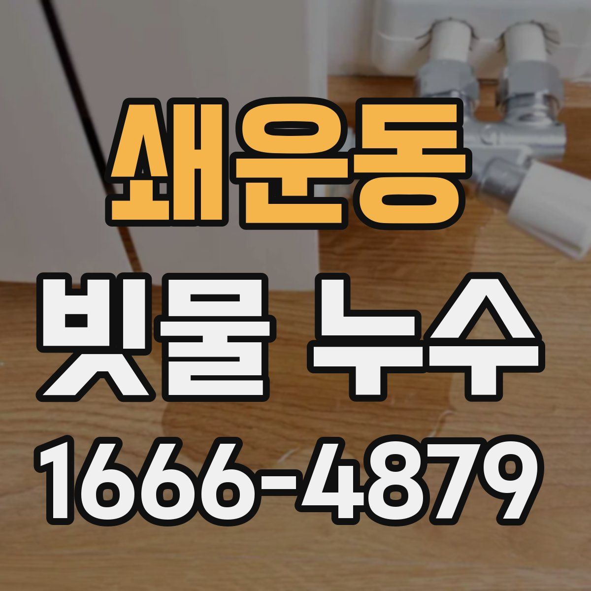 쇄운동 빗물 누수