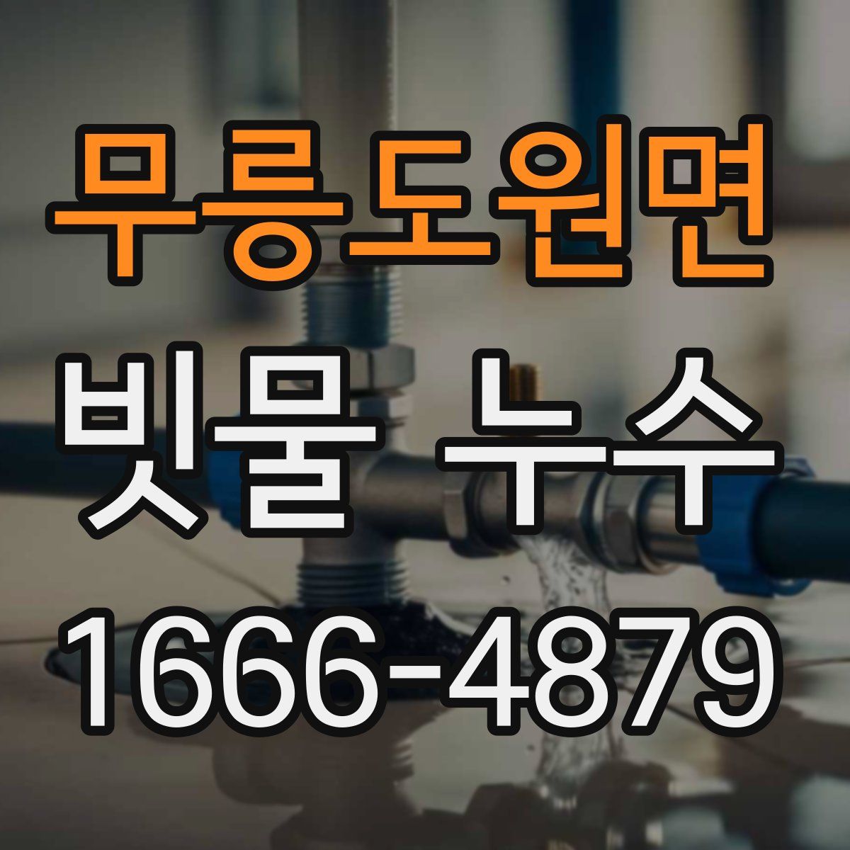 무릉도원면 빗물 누수