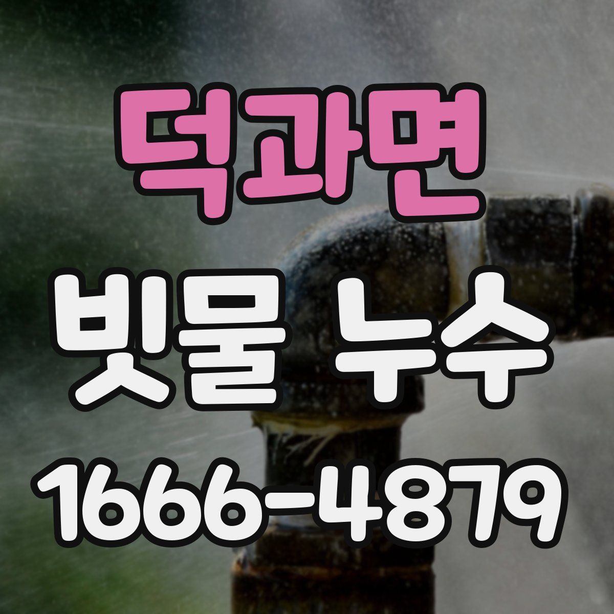 덕과면 빗물 누수