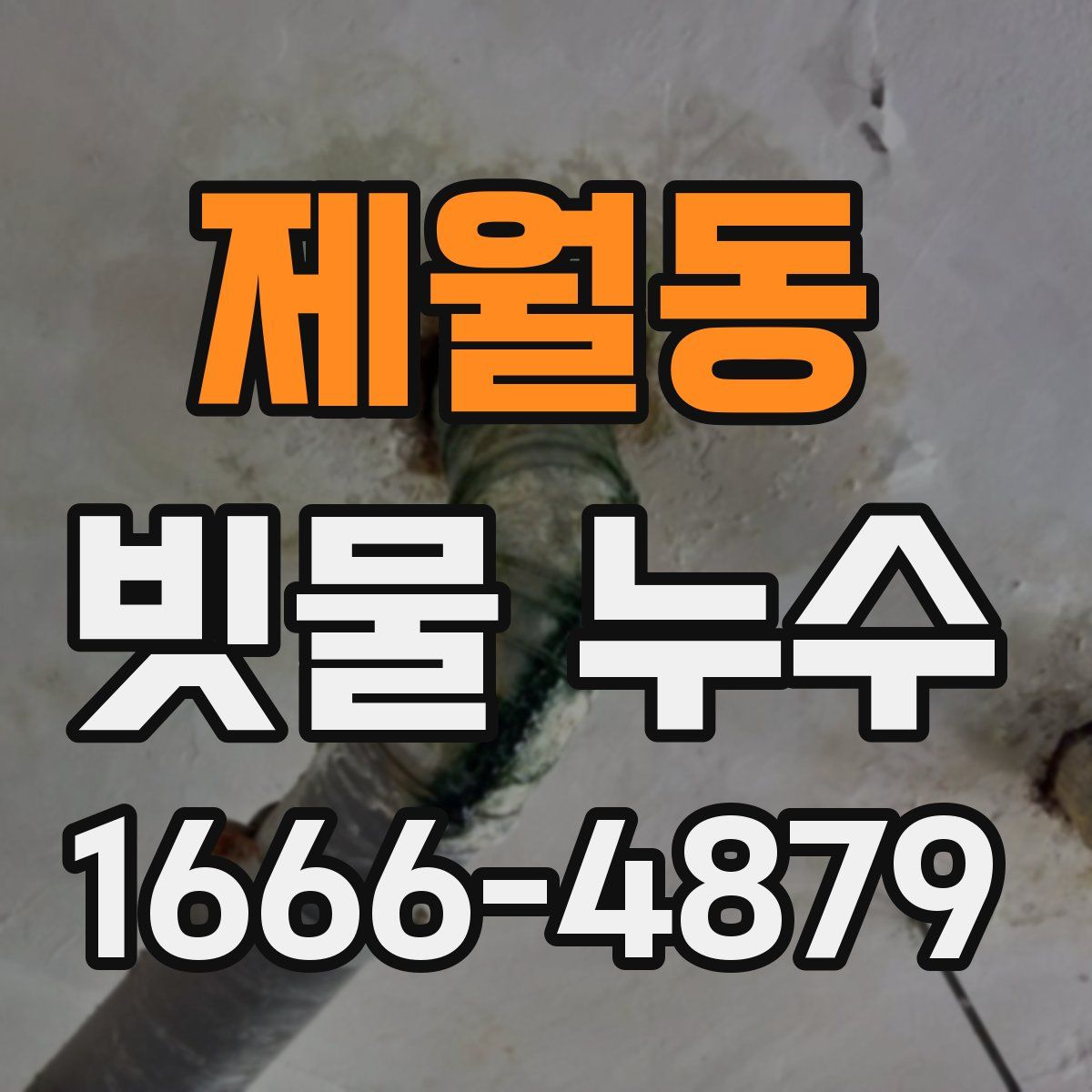 제월동 빗물 누수