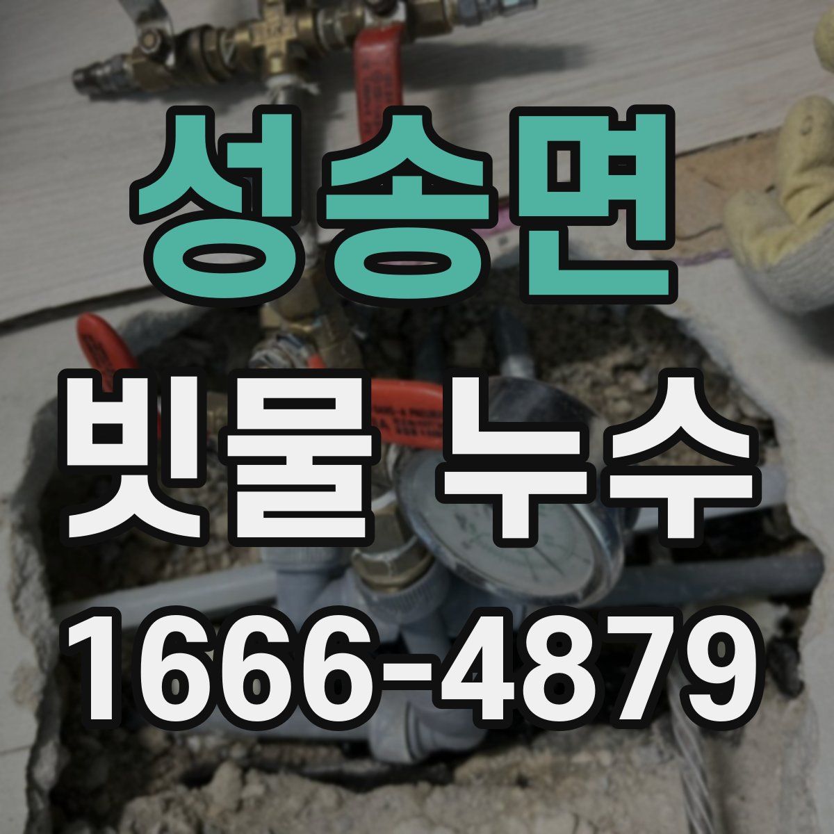 성송면 빗물 누수