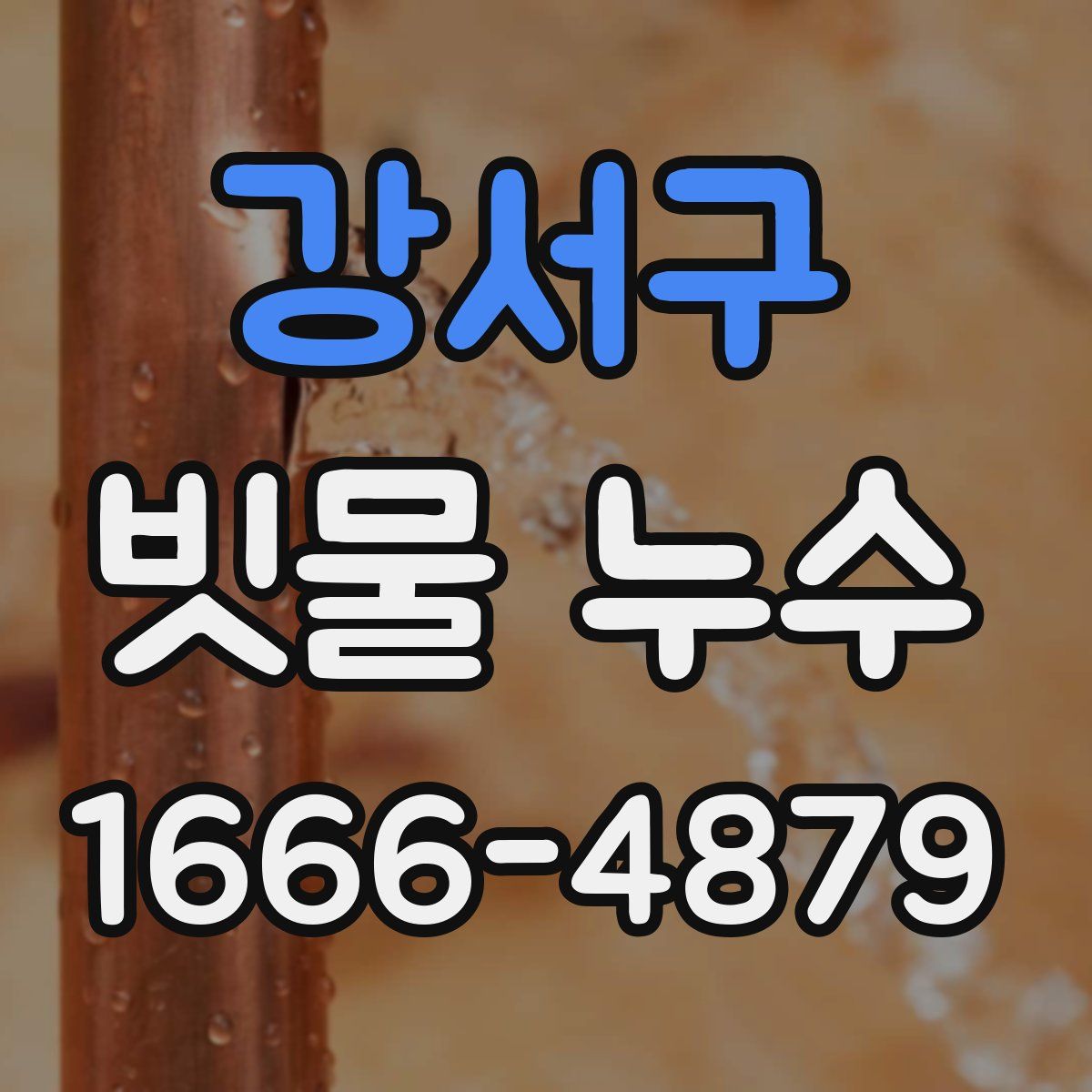 강서구 빗물 누수