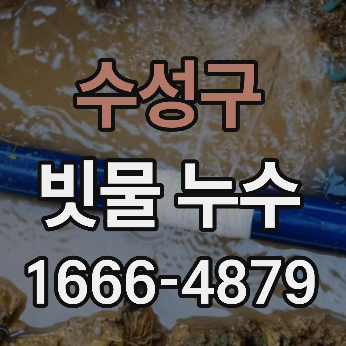 수성구 빗물 누수