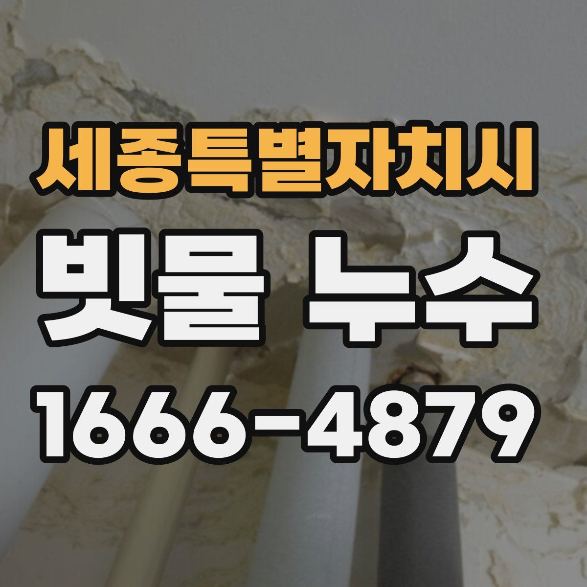 세종특별자치시 빗물 누수