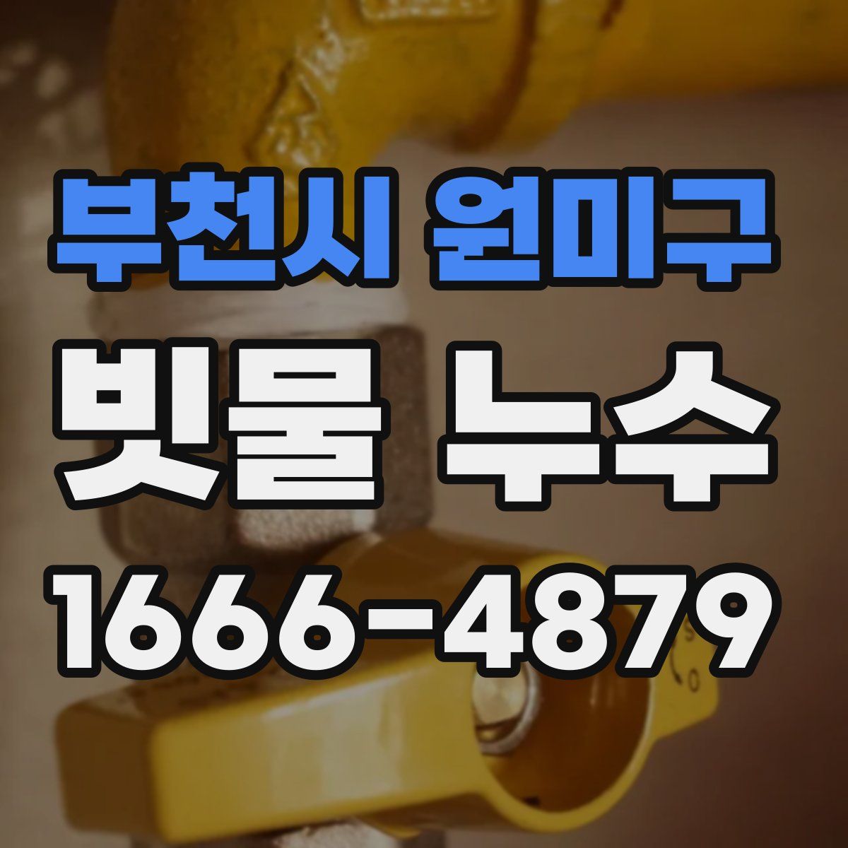 부천시 원미구 빗물 누수