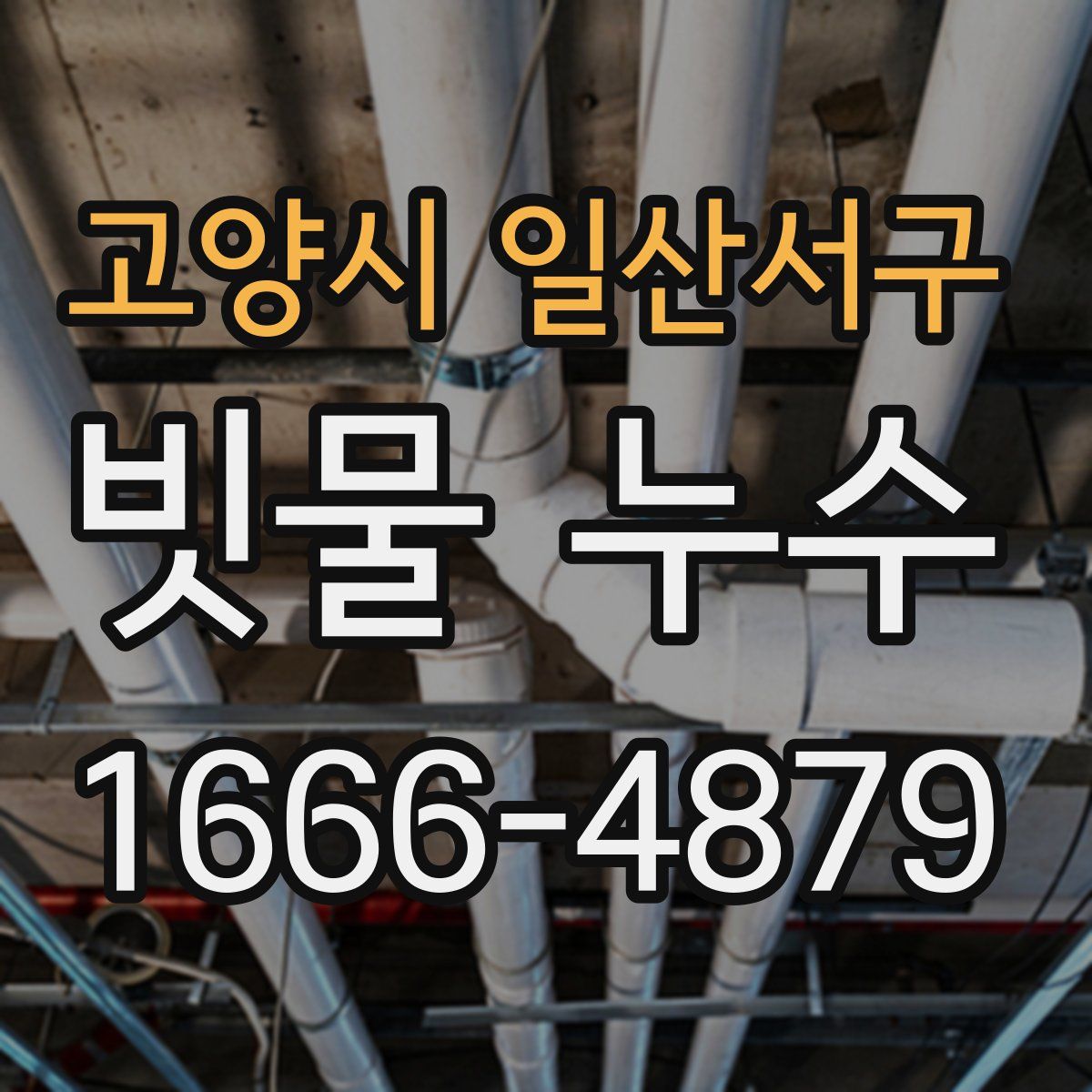 고양시 일산서구 빗물 누수