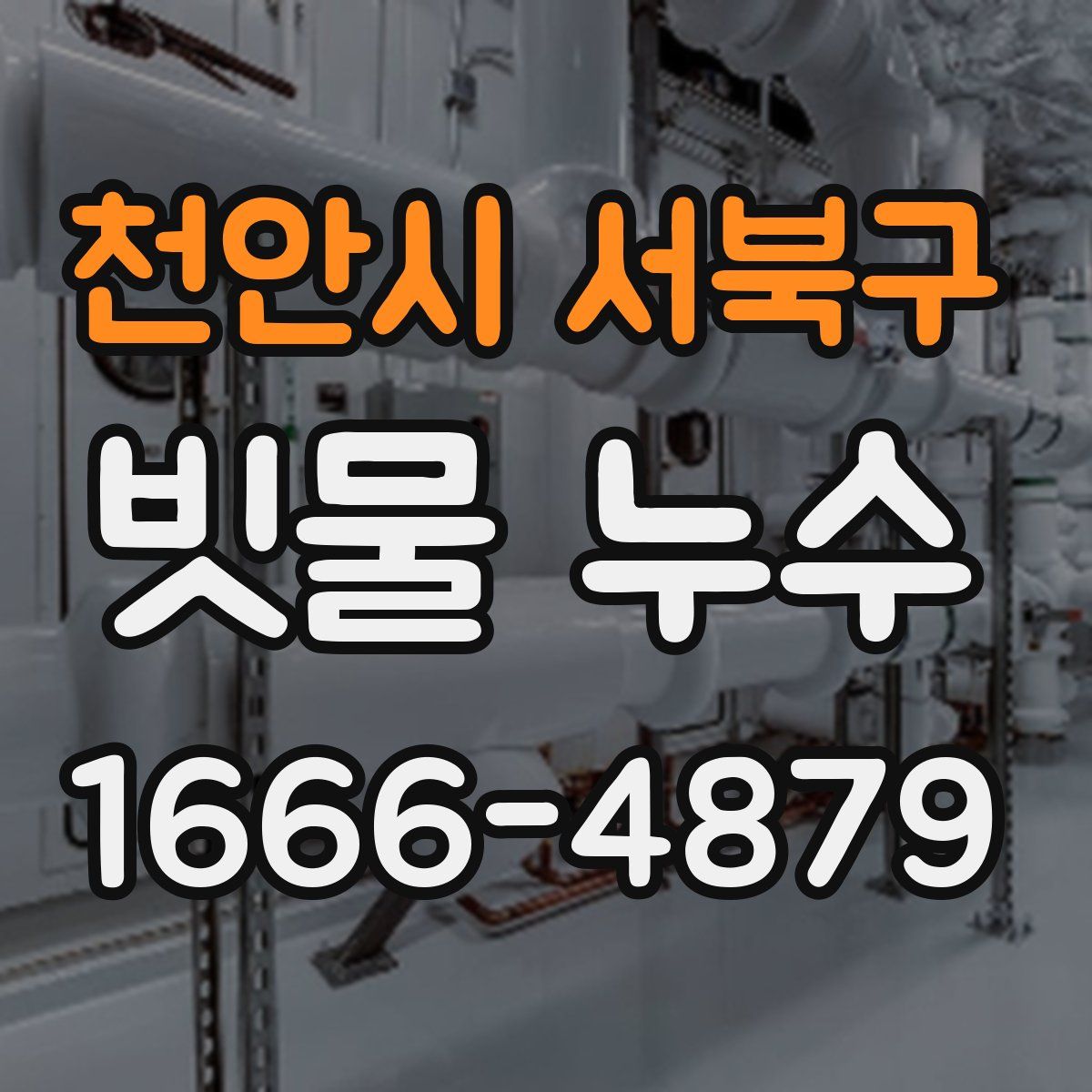 천안시 서북구 빗물 누수