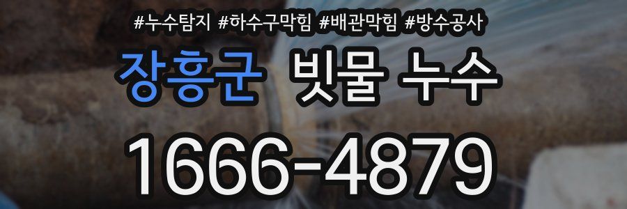 장흥군 빗물 누수