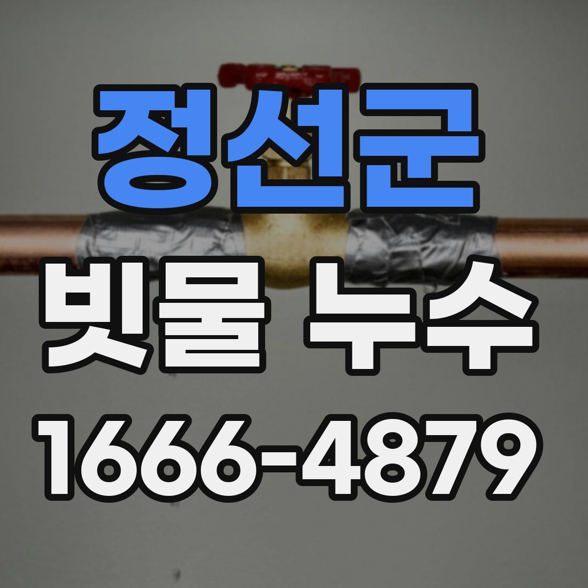 정선군 빗물 누수