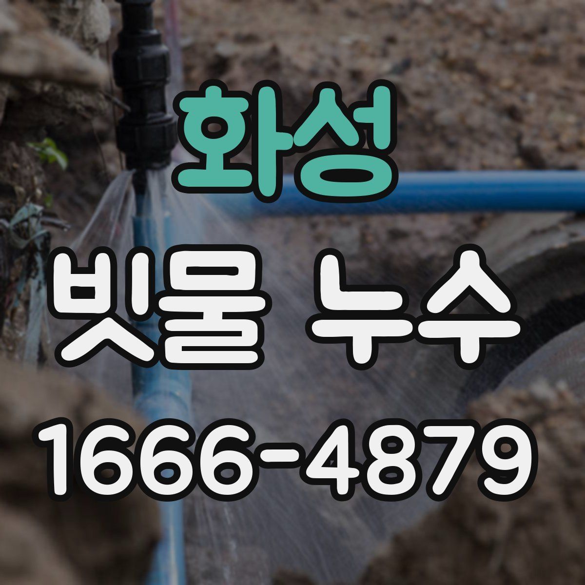 화성 빗물 누수