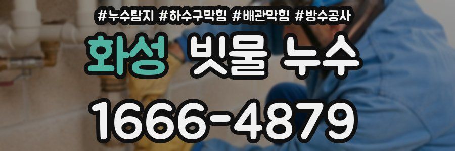 화성 빗물 누수
