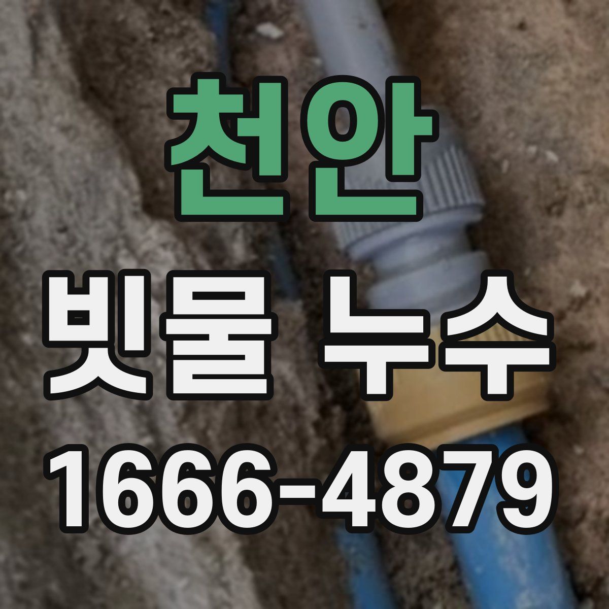 천안 빗물 누수