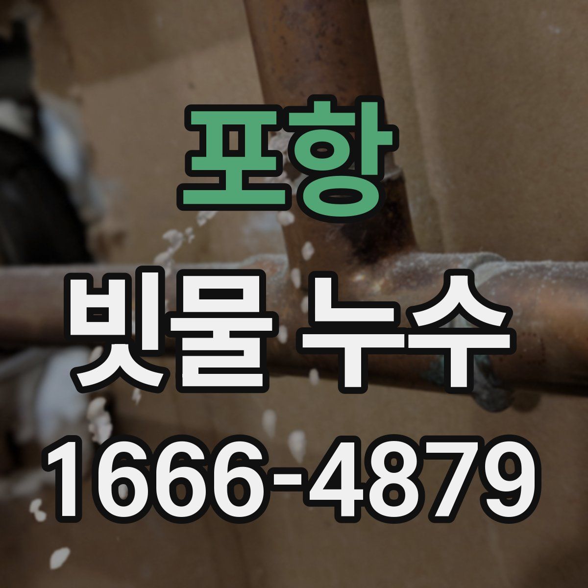 포항 빗물 누수