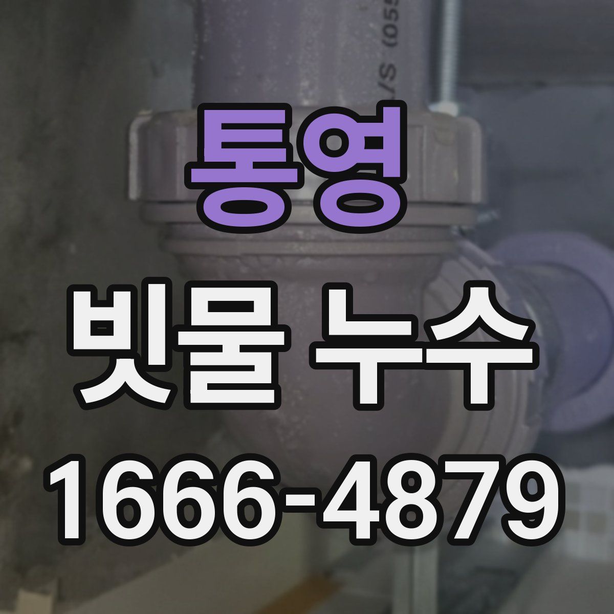 통영 빗물 누수