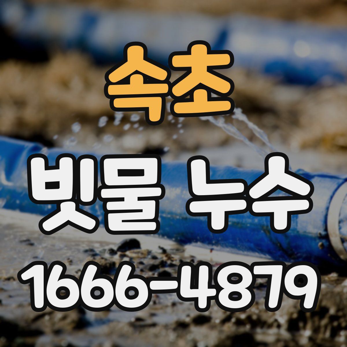 속초 빗물 누수