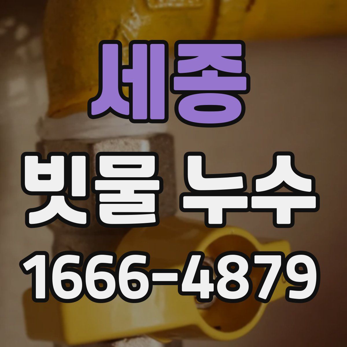 세종 빗물 누수