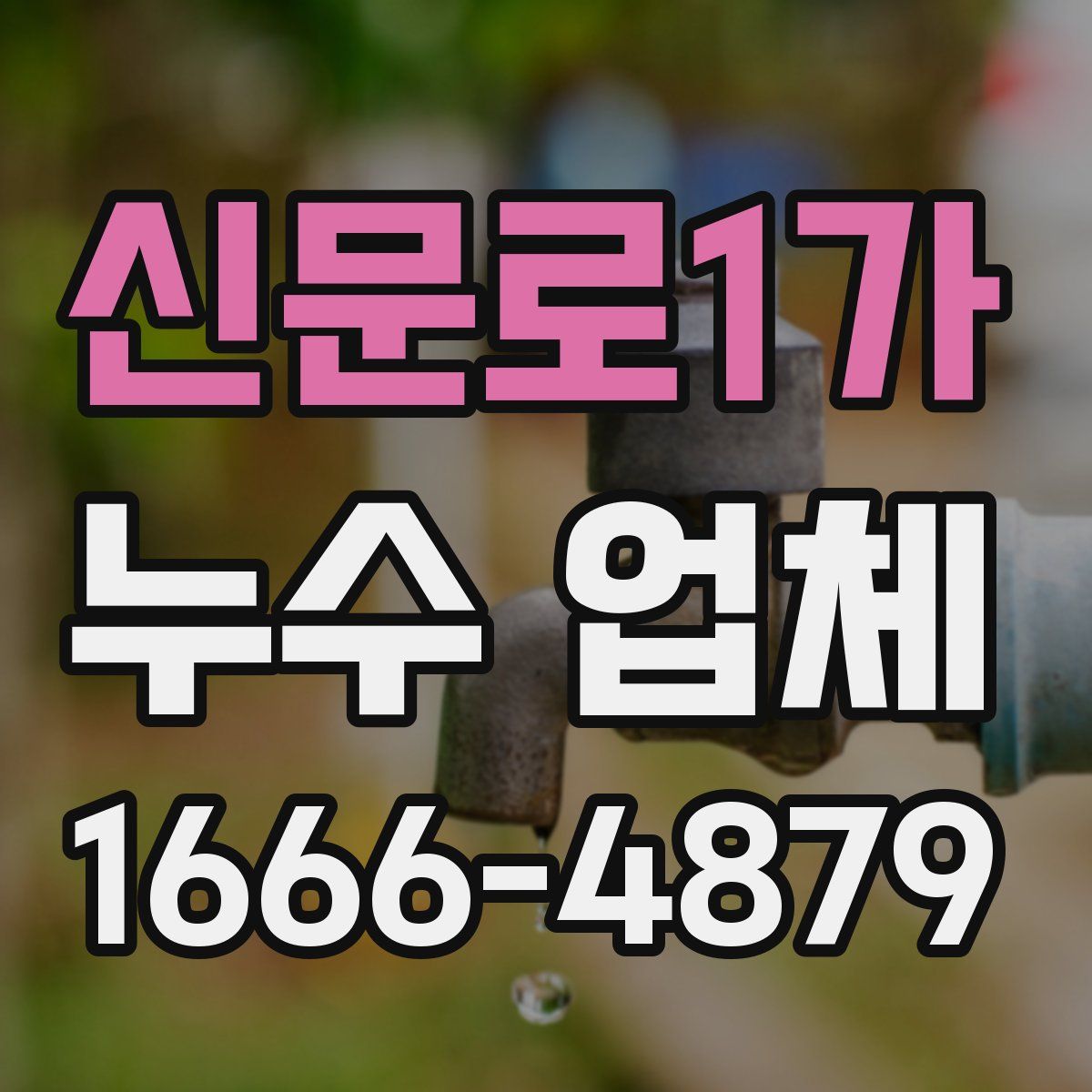 신문로1가 누수 업체