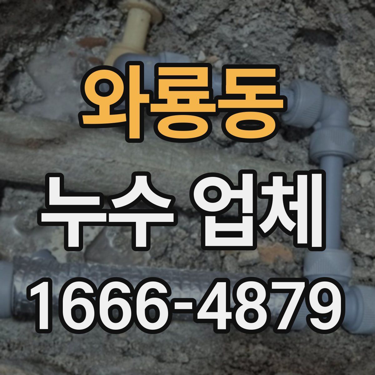 와룡동 누수 업체