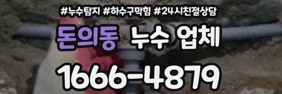 돈의동 누수 업체