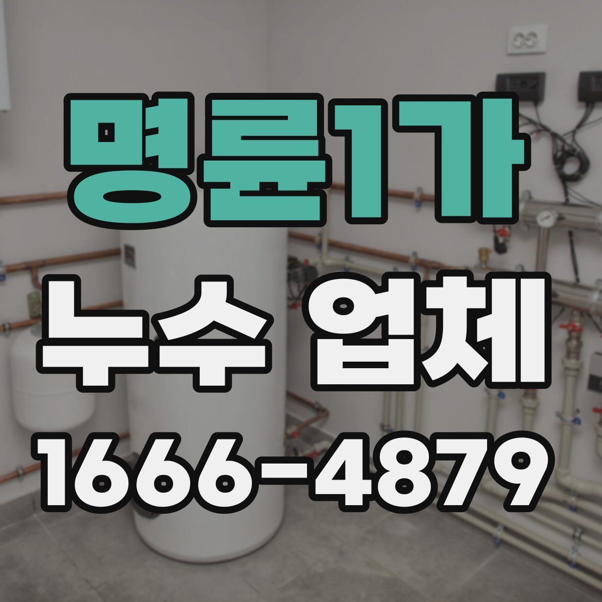 명륜1가 누수 업체