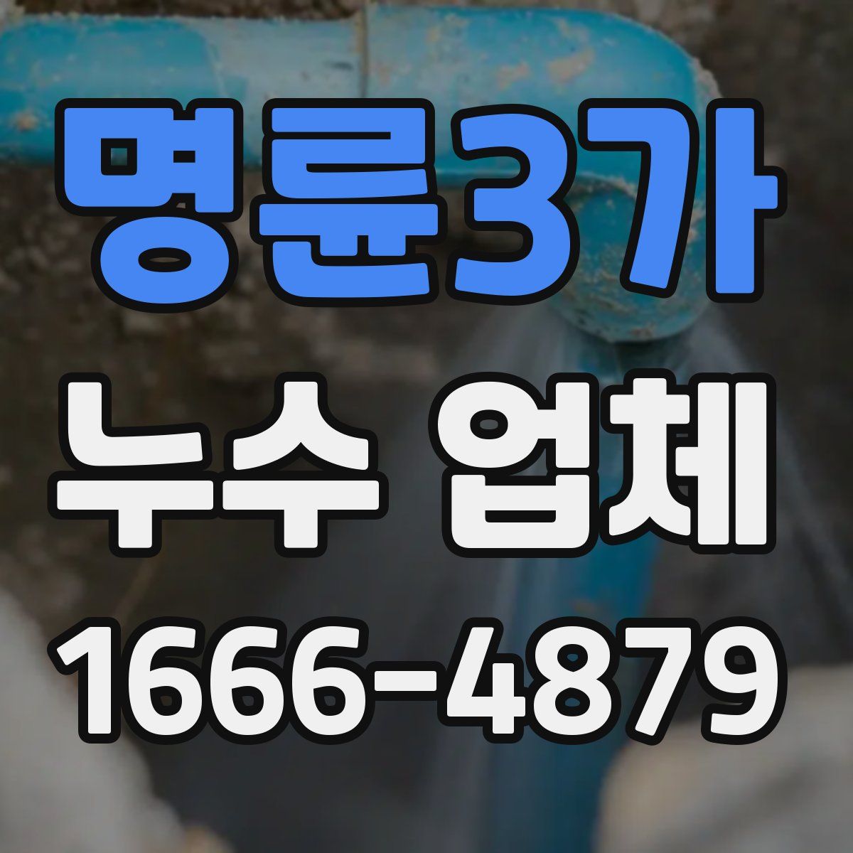 명륜3가 누수 업체