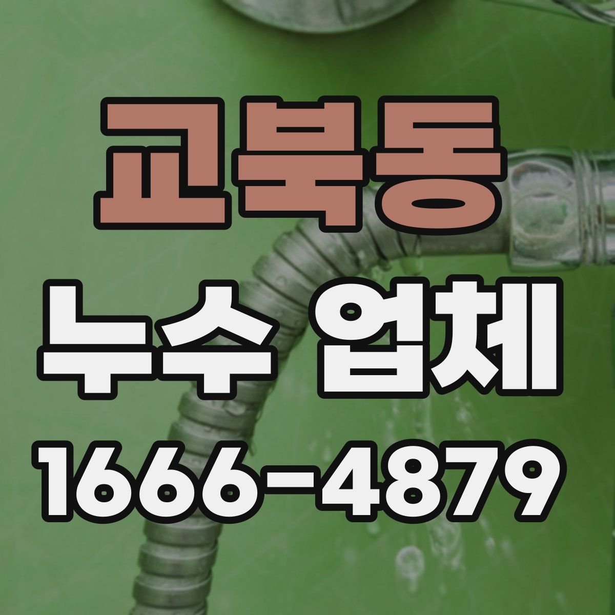 교북동 누수 업체