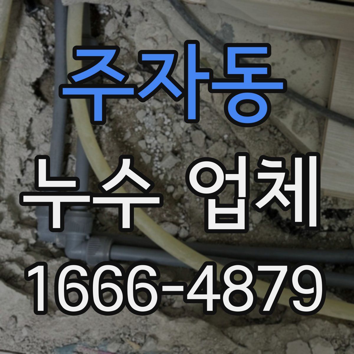 주자동 누수 업체