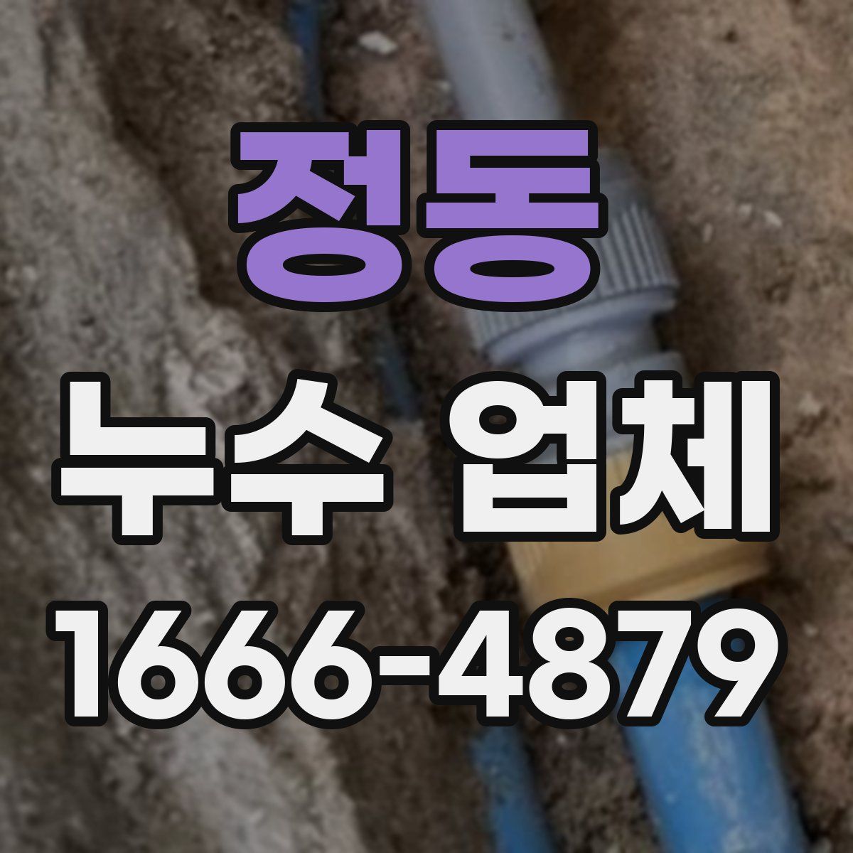 정동 누수 업체