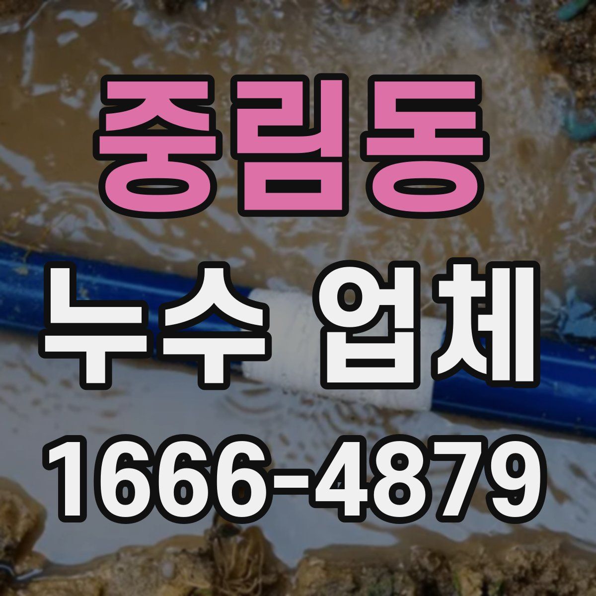 중림동 누수 업체
