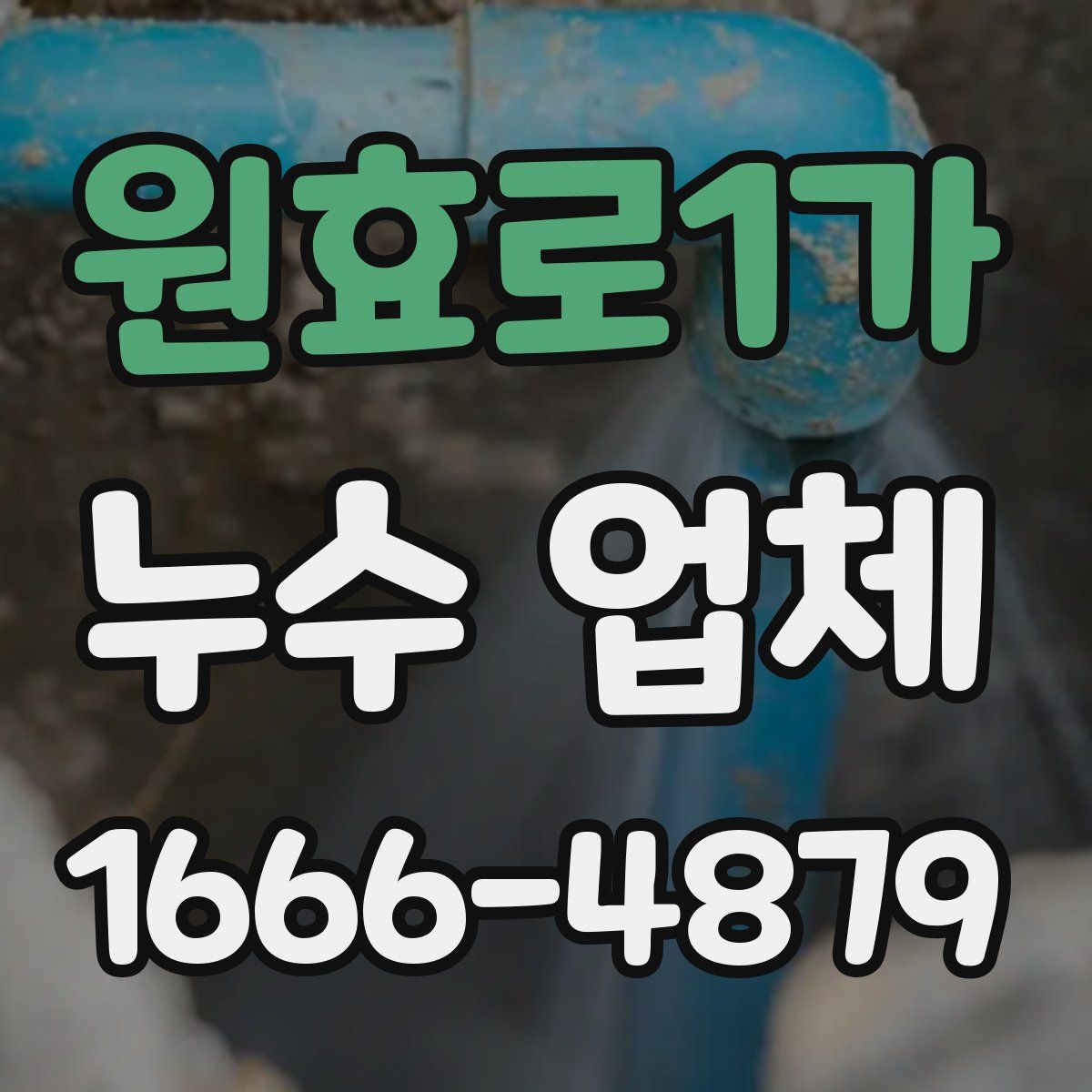 원효로1가 누수 업체