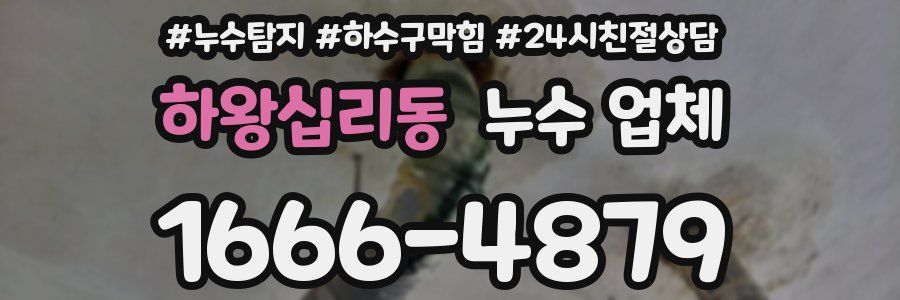 하왕십리동 누수 업체