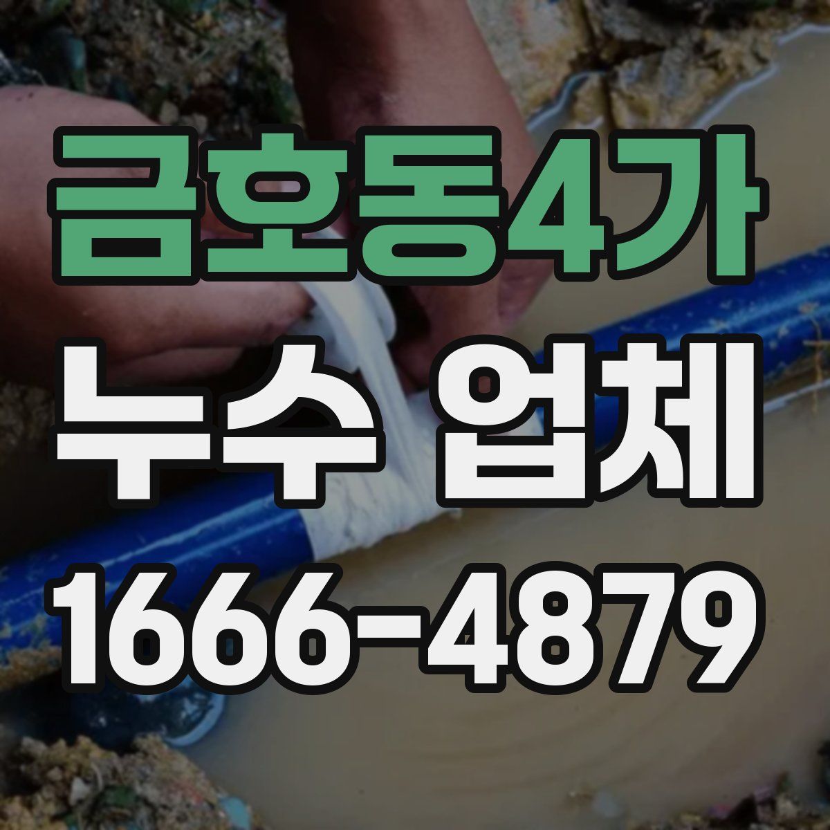 금호동4가 누수 업체