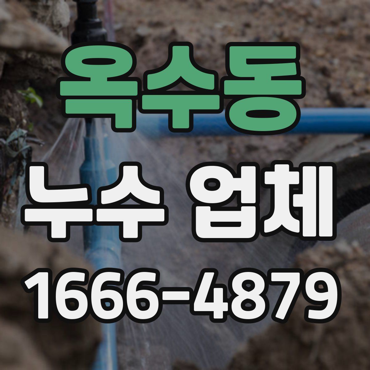 옥수동 누수 업체
