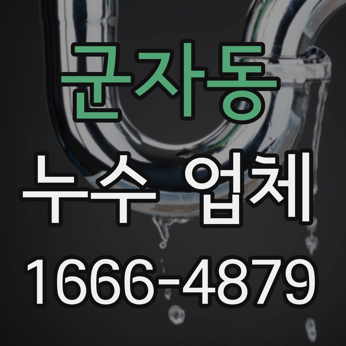 군자동 누수 업체
