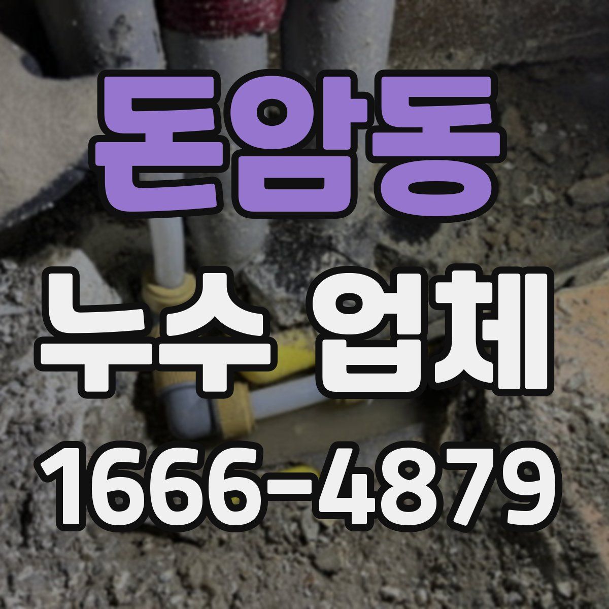 돈암동 누수 업체