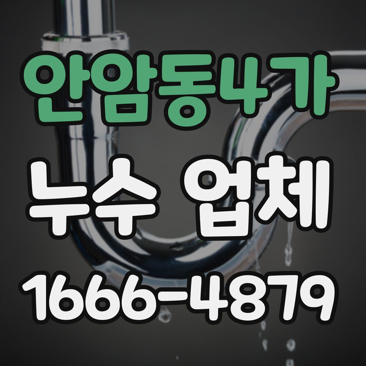 안암동4가 누수 업체