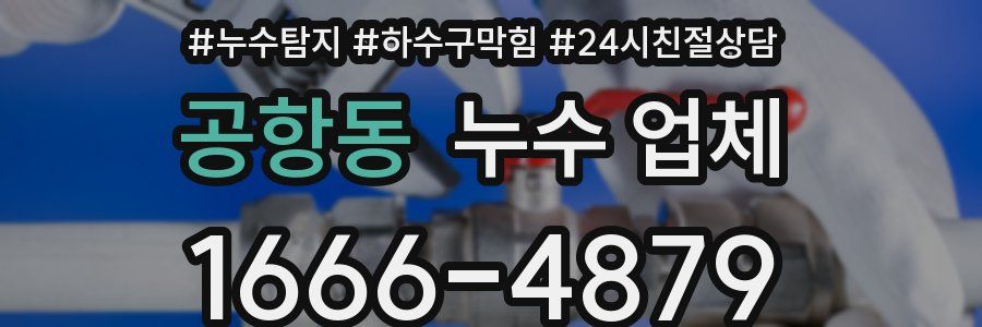 공항동 누수 업체