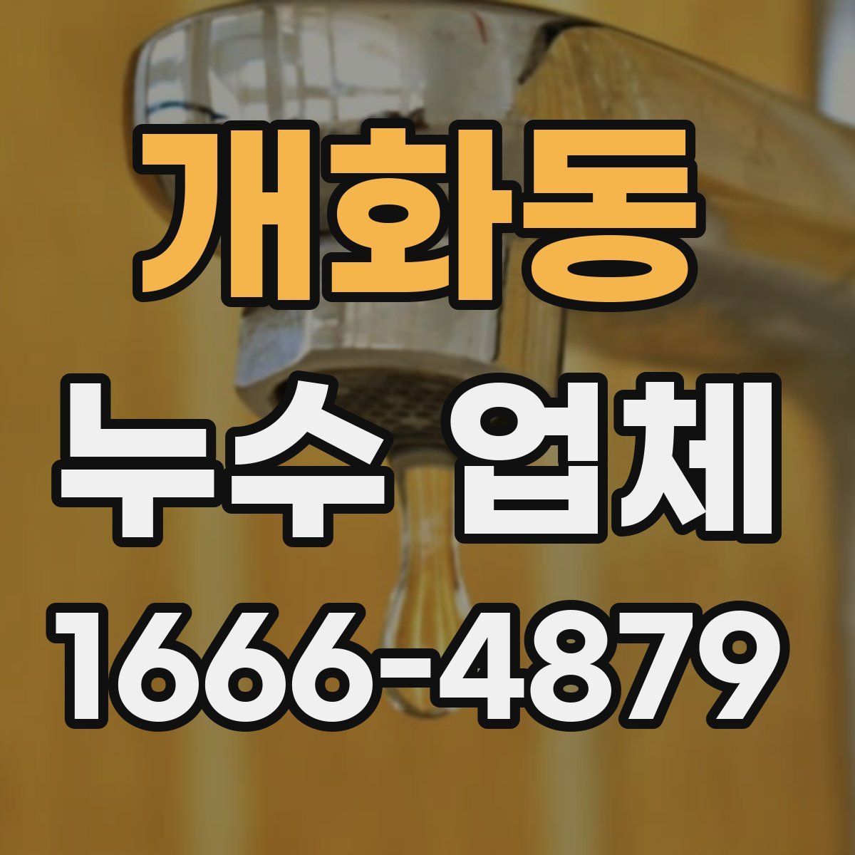 개화동 누수 업체