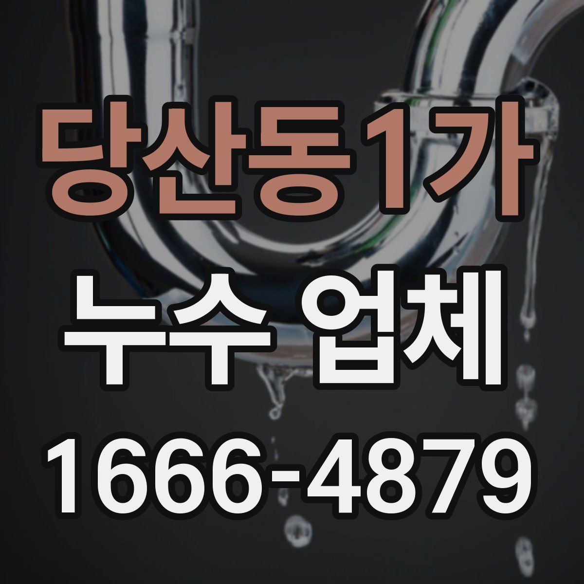 당산동1가 누수 업체