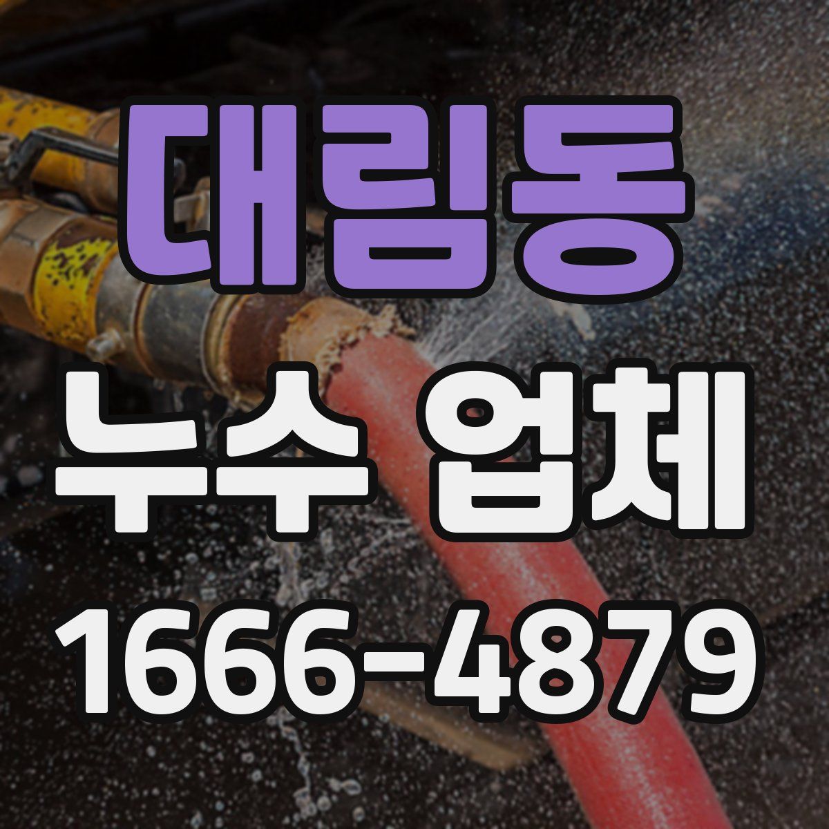 대림동 누수 업체