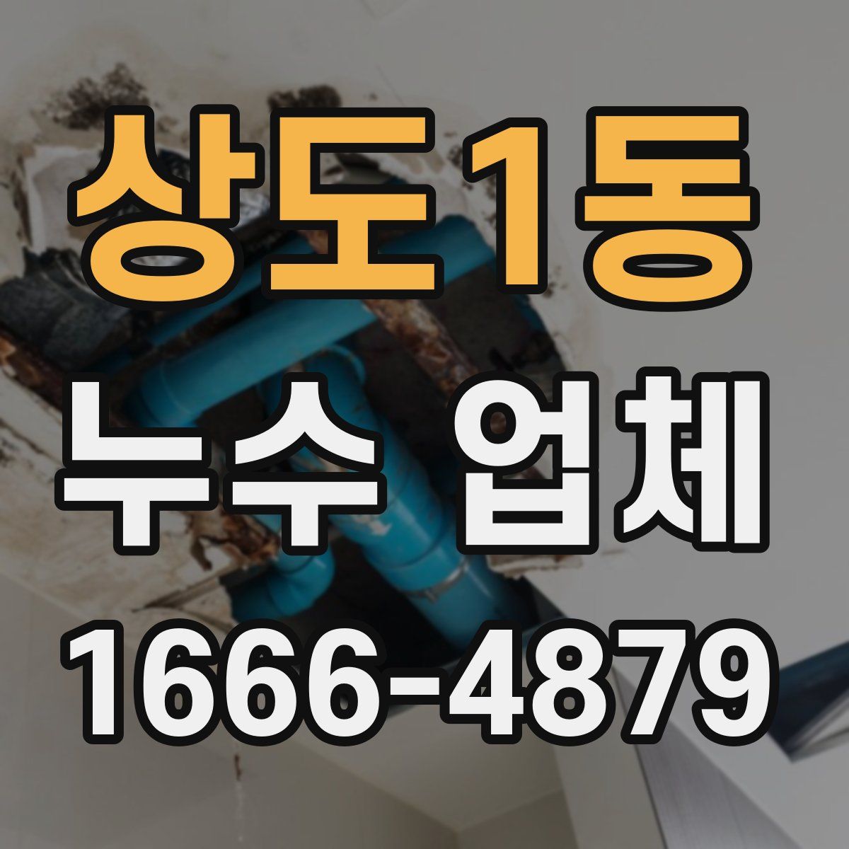 상도1동 누수 업체
