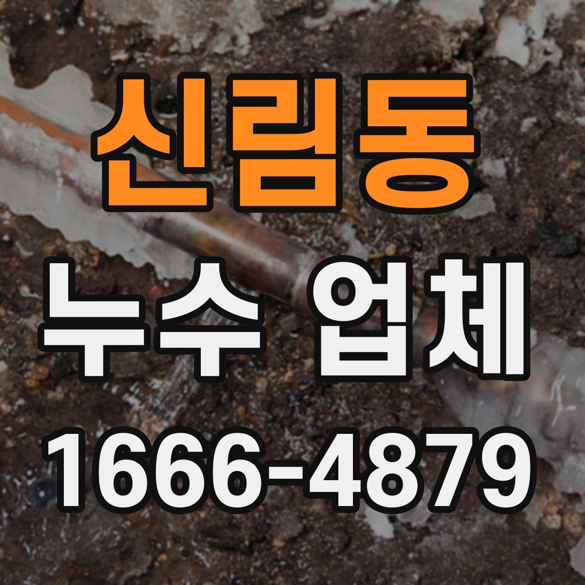 신림동 누수 업체