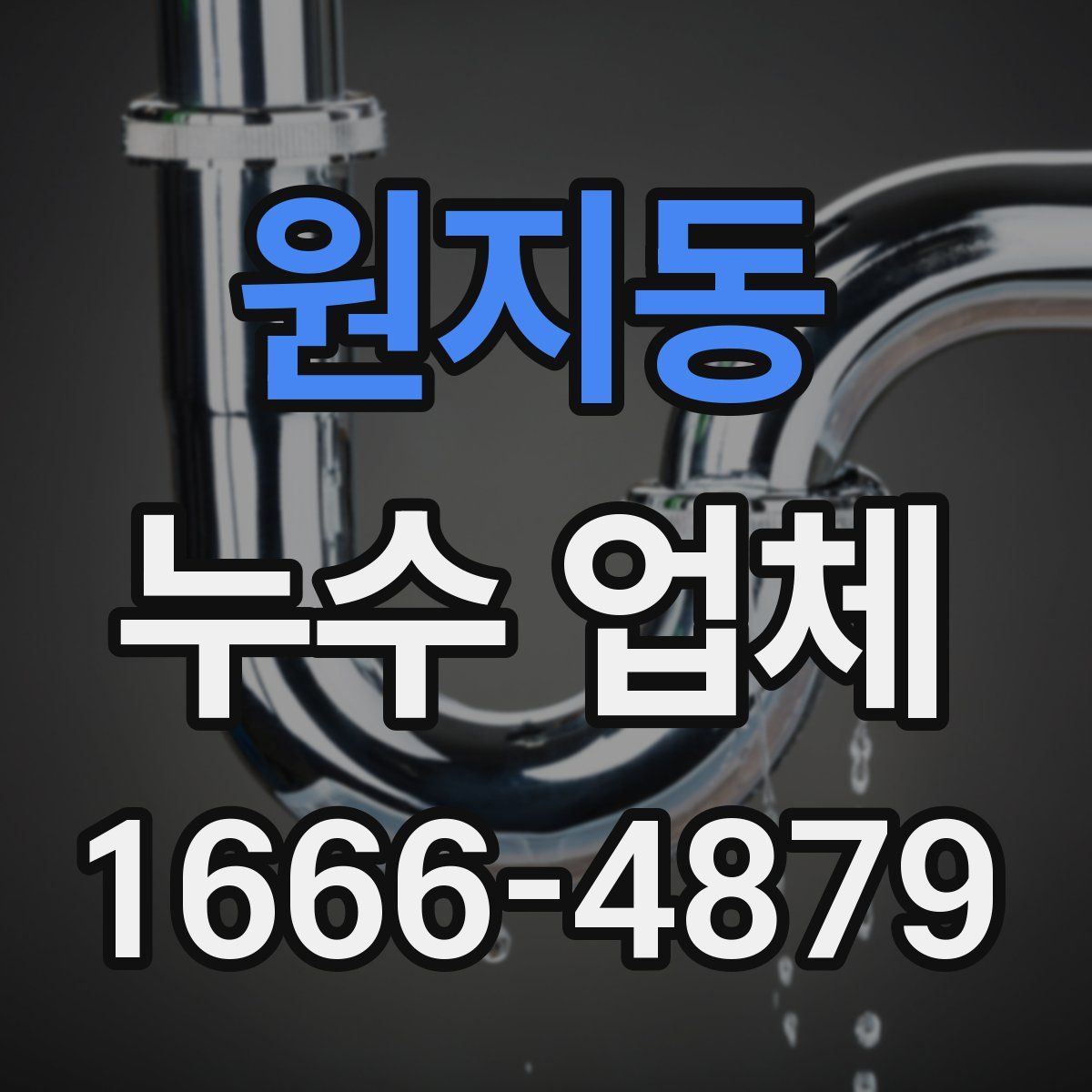 원지동 누수 업체