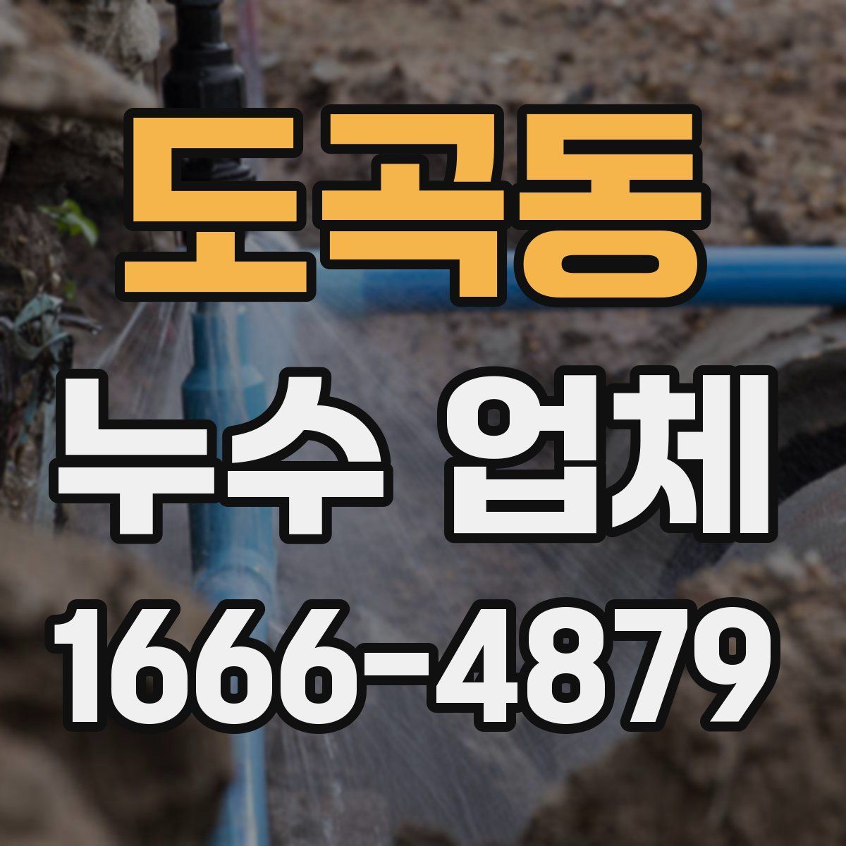 도곡동 누수 업체