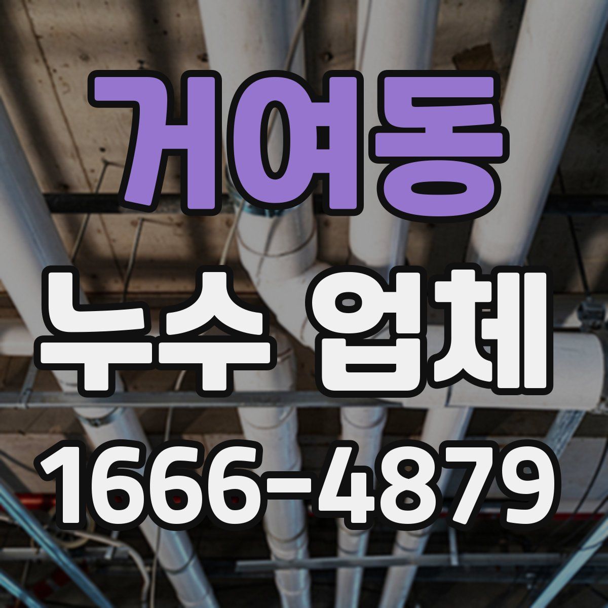 거여동 누수 업체