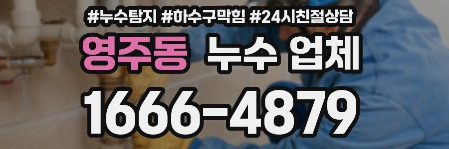 영주동 누수 업체