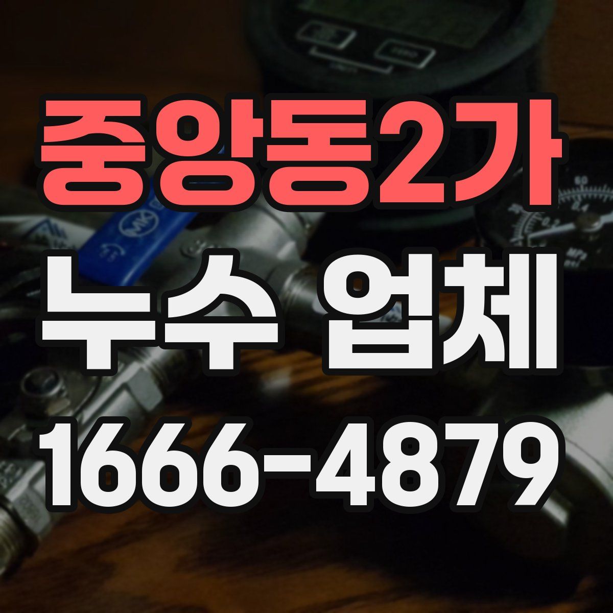 중앙동2가 누수 업체